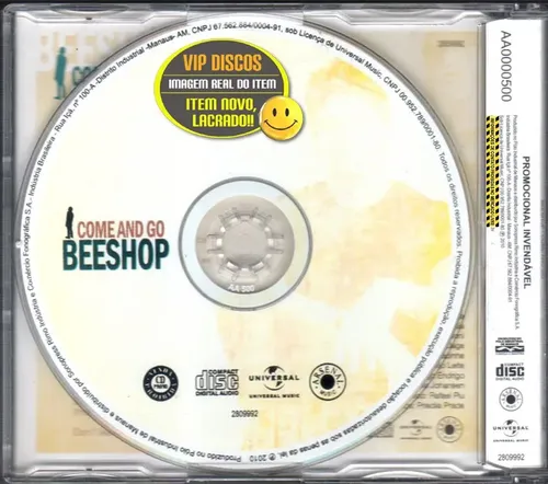 Lucas Silveira Fresno Cd Single Beeshop Come And Go Lacrado