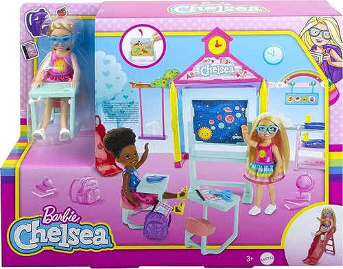 Muñeca Barbie Chelsea Escuela Con Accesorios Para Niñas 