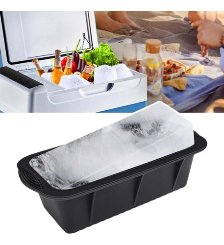 Molde Para Hacer Hielo, Reutilizable, Grande, Para Rejilla D