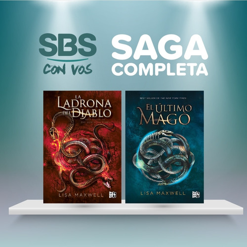 Saga El Ultimo Mago Libro 1 Y 2 - Lisa Maxwell