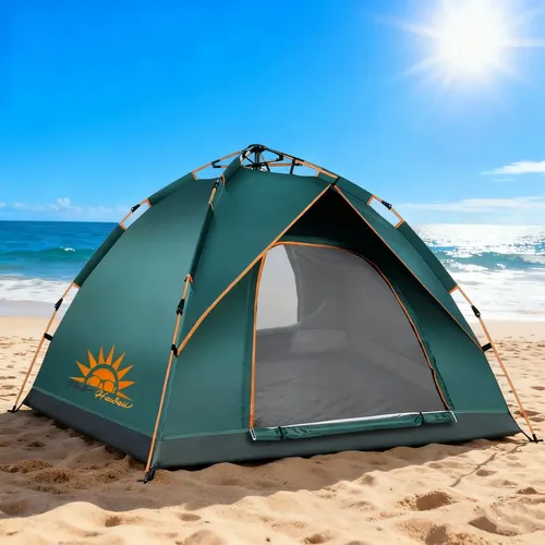 New Hawaii Barraca de Camping Automática 2-3 Pessoas Upf50+ Bloqueia 99% Uv Verde — R$ 193,99 em Mercado Livre, 34% OFF