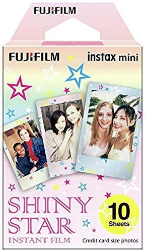 Imagen 1 de 2 de Fujifilm Instaxmini 10 Sheets Papel Fotográfico Shiny Star