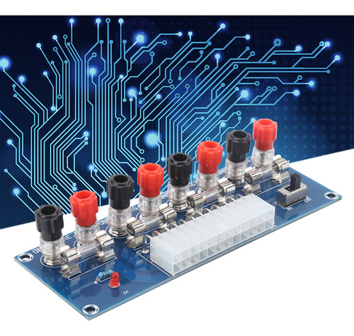Placa De Alimentación Atx De 24 Pines Para Chasis De Computa