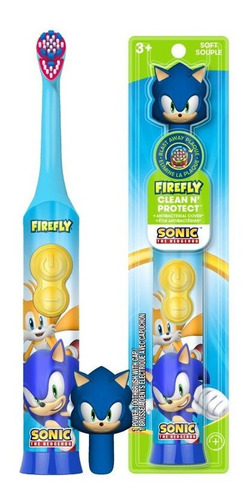 Escova de dentes elétrica infantil Sonic 2 The Hedgehog