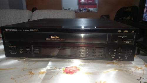 Laser Disc Pionner Cld 1080 Incluye Control Remoto