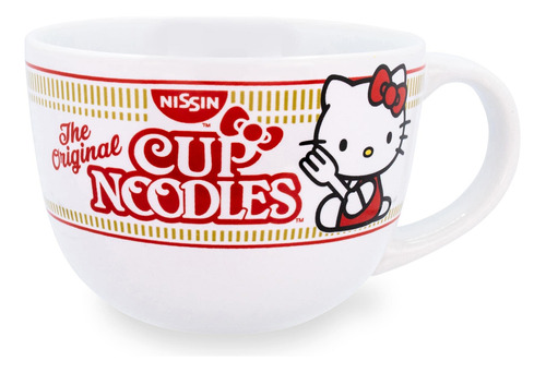 Toynk Sanrio Hello Kitty X Nissin Cup Noodles Taza De Sopa D