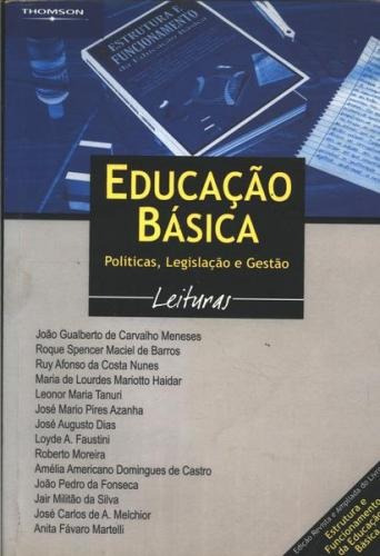 Livro Educação Básica Política Legislação E Gestão