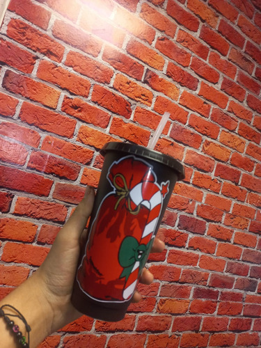 30 Vasos 24 Onzas Navideños Reutilizables Navidad Personaliz