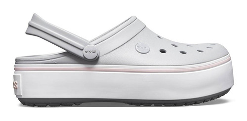 Crocs Crocband Platform Clog Gris