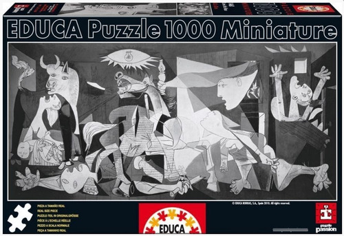 14460 Guernica Picasso Rompecabezas Mini 1000 Piezas Educa