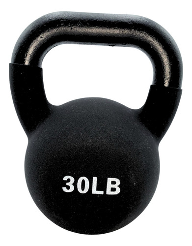 Pesa Rusa Wod Pro 30 Libras Recubierta Cross Gym Color Negro