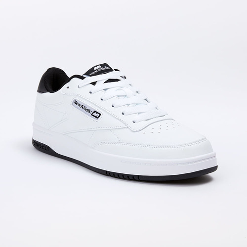 Zapatillas New Athletic Skateboarding Blanco Y Negro Hombre