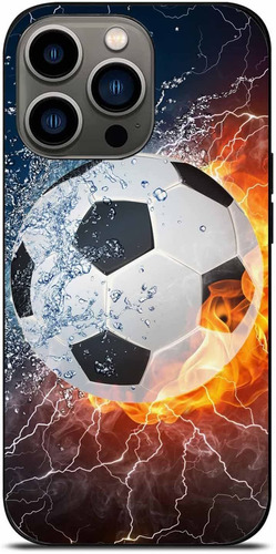 Funda Para iPhone 13 Pro Diseno Pelota Futbol