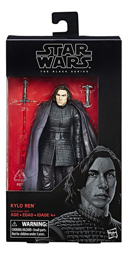 Star Wars The Black Series Kylo Ren Unmasked The Last Jedi (Usado)