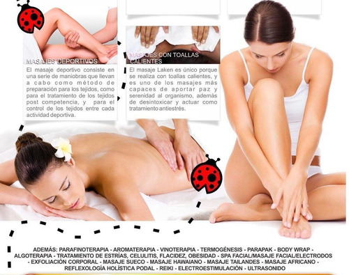 Imagen 6 de 9 de Masaje Descontracturante-relax,drenaje Linfatico,reductores