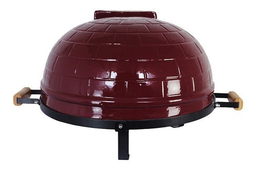 Imagem 2 de 5 de Forno Pizza Em Cerâmica Kamado Big Bob Egg 21