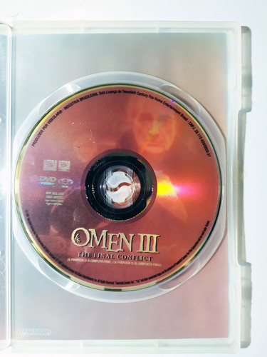 Dvd A Profecia Iii O Conflito Final 1981 Omen 3 Sam Neill