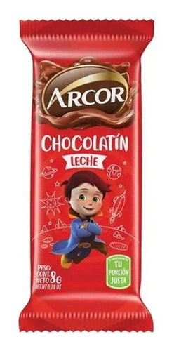 Chocolatin Arcor 8grs Caja X 20un - Barata La Golosineria