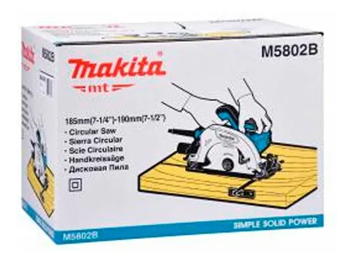 Sierra Circular 190mm 7-1/2'' 1050w Makita M5802b