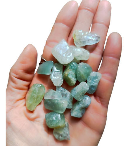 Aguamarina En Burto, Piedra Cristal Natural Coraocristales
