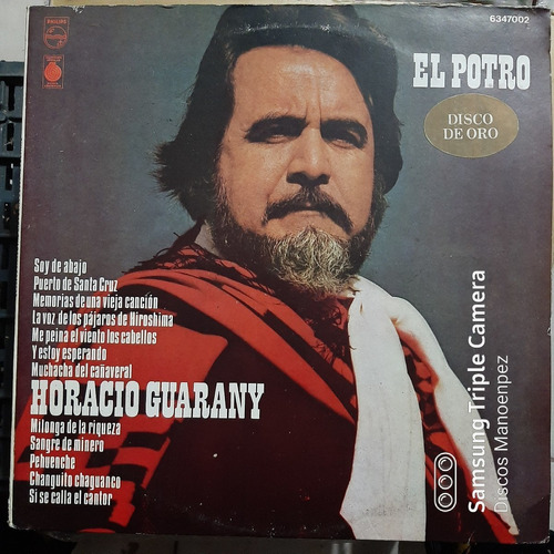 Vinilo Horacio Guarany El Potro F4