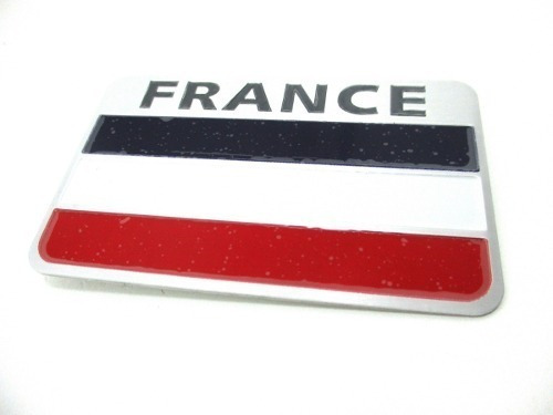 Emblema Bandera Francia Renult Peugeot Autoadherible 