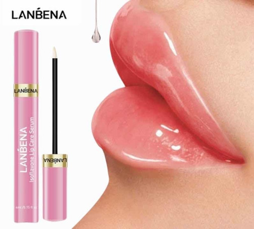 Lanbena Serum Labios Gruesos  Colageno Labios Cuarteados  