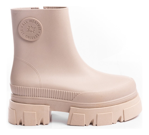 Botas Borcegos Mujer Lluvia Zapatos Elastico Super Cómodos 