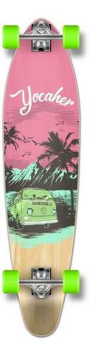 Yocaher Vw Vibe Series De Playa Monopatín Longboard Completo