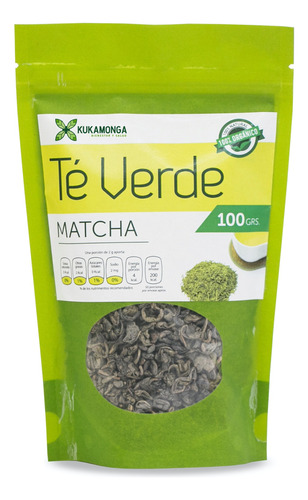 Calmante, Relajante, Desintoxicante Natural, Té Verde- 100 G