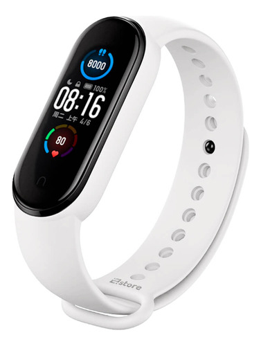 Correa Compatible Xiaomi Mi Band 3 Y 4 Blanco