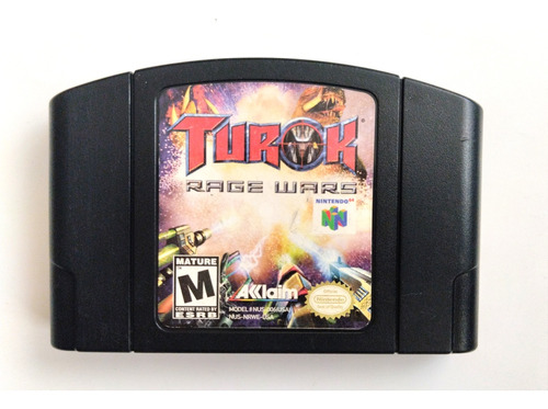 Turok Rage Wars Nintendo 64 N64 Original Buen Estado