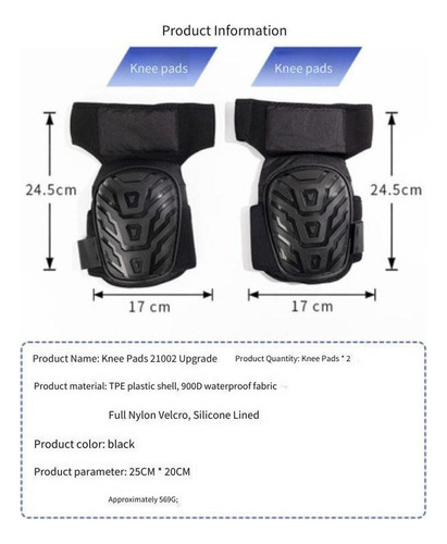 A Rodilleras For El Trabajo, Protectores De Silicona
