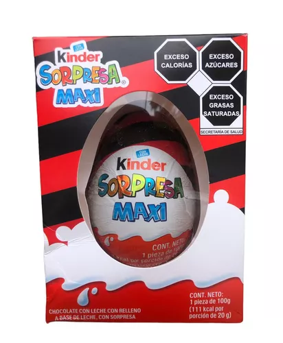 Kinder Maxi Chocolate Con Relleno De Leche 10pz 210gr