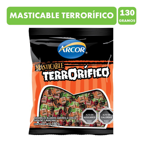 Caramelos Masticables Terrorificos - Halloween (bolsa 130gr)