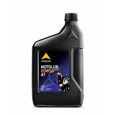 Aceite Motolub 4t 20w50 Ancap 1 Lt Lubricantes Marne Ltda.