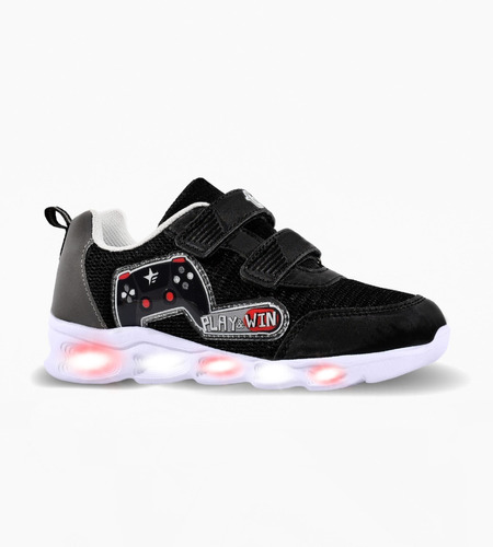 Zapatillas Footy Gamer Luces Led Niños Funny Store