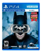 Comprar Batman Arkham Vr Playstation 4
