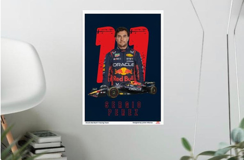 Poster Checo Perez A2 Fgs