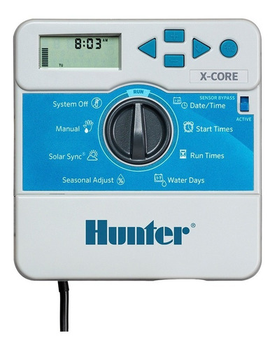 Programador De Riego Hunter Automatico Xcore 2 Estaciones