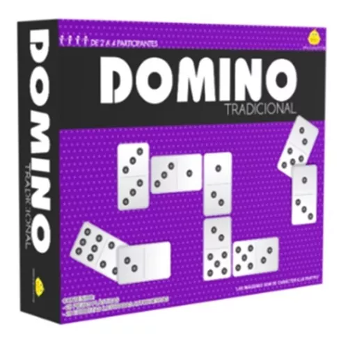 Juego Mesa Domino Tradicional Fichas Infantil Original Yuyu