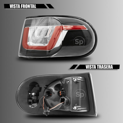 Imagen 5 de 7 de Body Kit Frontal Tipo Land Rover Led Toyota Fj Cruiser 07-20
