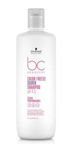 Shampoo Silver 1 Litro Color Freeze Schwarzkopf