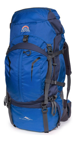 Mochila Doite Cervino 70 Lts Camping Trekking Color Azul Diseño de la tela Nylon-Poliéster