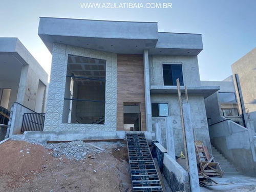Imagem 2 de 26 de Projeto De Sobrado A Venda Condomínio, Atibaia Buona Vita Gold, Portaria, Rondas, Área De Lazer... - Ca01102 - 68902496