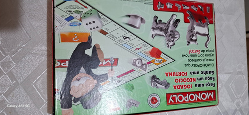 Jogo De Tabuleiro Monopoly 00009 Usado Hasbro.