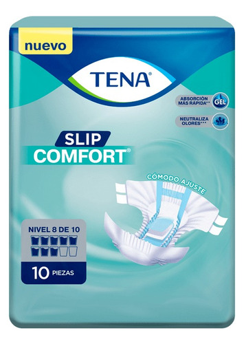 Tena Pañal Adulto Slip Comfort X10u - Tallas