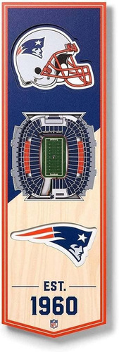 Cuadro Banner 3d Stadium Patriots