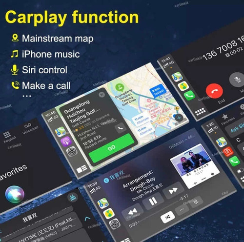 Carlinkit Sem Fio Apple Carplay android Auto P multim USB