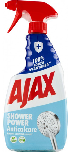 Ajax Shower Power Detergente Antical En Spray Para Ducha